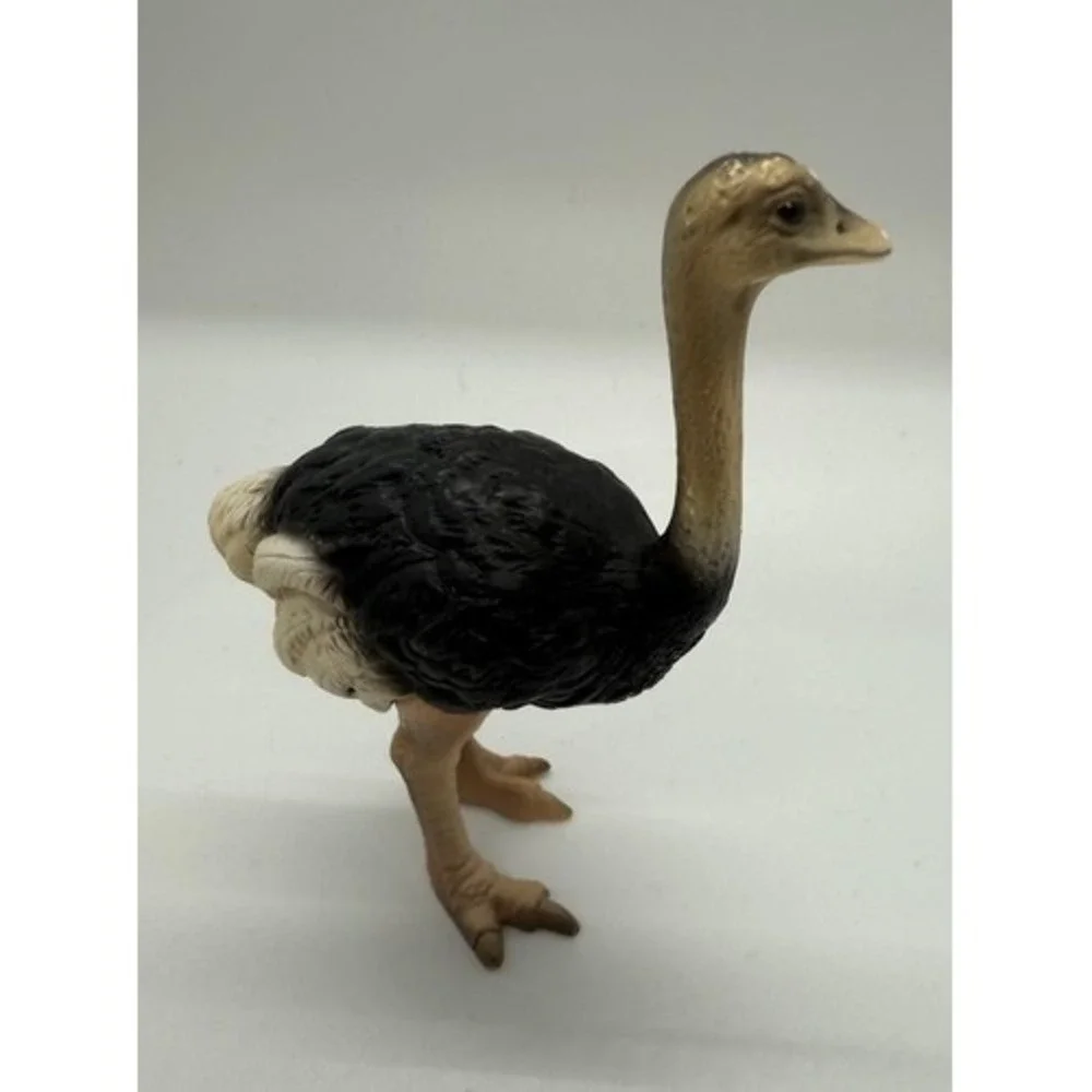 Vintage Schleich Animal Toy Ostrich 2003 Figure Retired Female